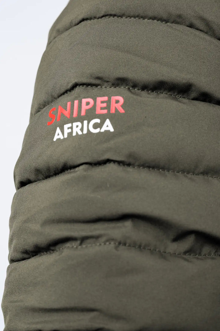 Adventure Puffer Jacket - Black/Olive