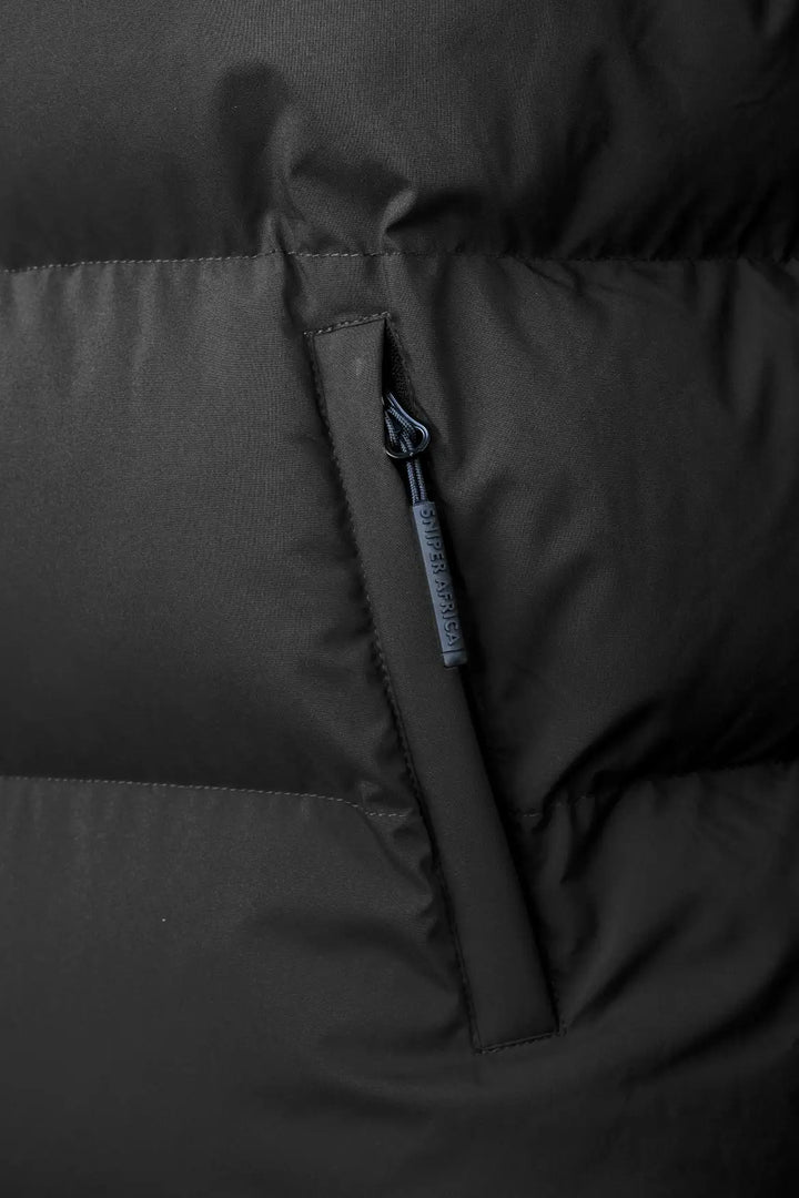 Adventure Puffer Jacket - Black/Olive