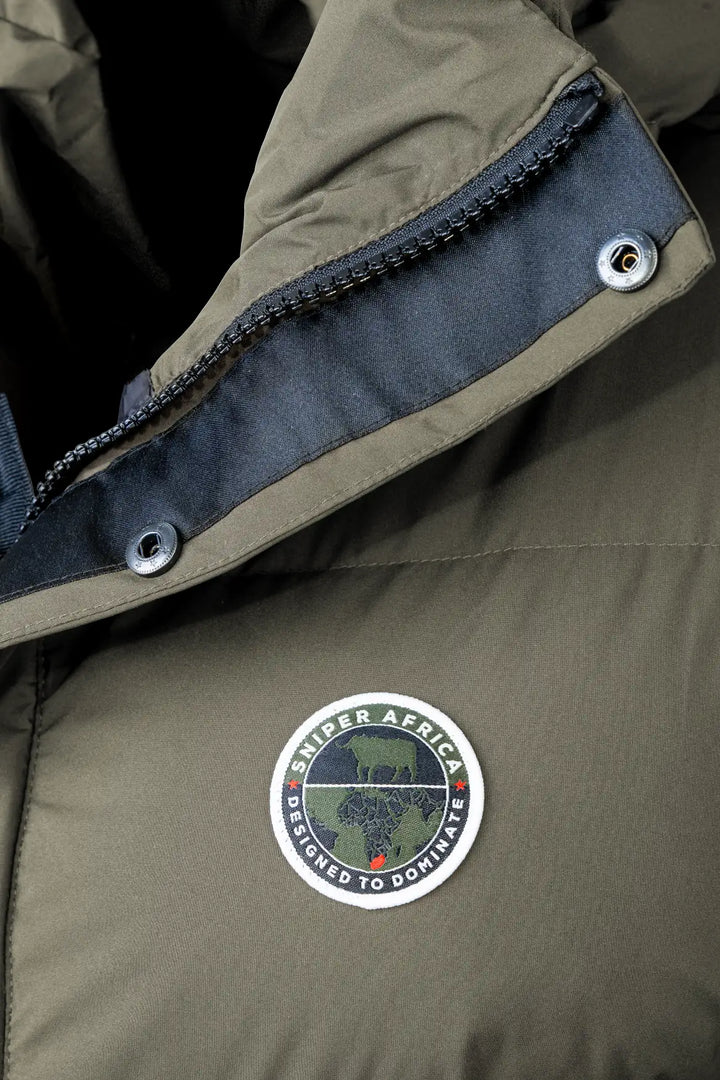 Adventure Puffer Jacket - Black/Olive