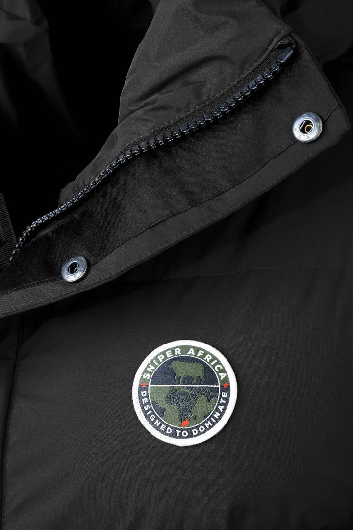 Adventure Puffer Jacket - Black/Olive