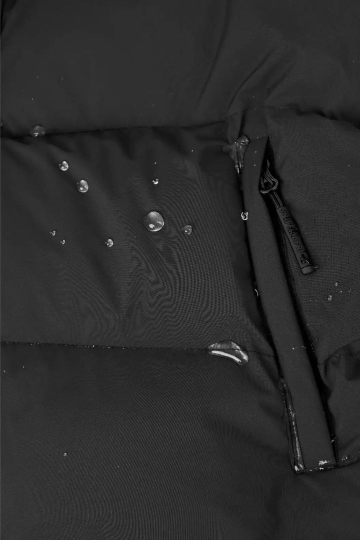 Adventure Puffer Jacket - Black/Olive