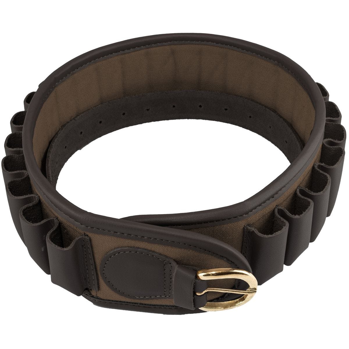 Jack Pyke Clothing JP CANVAS CARTRIDGE BELT BROWN