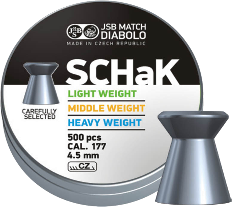 Spring Airguns 4,50MM JSB MATCH SCHAK (500)