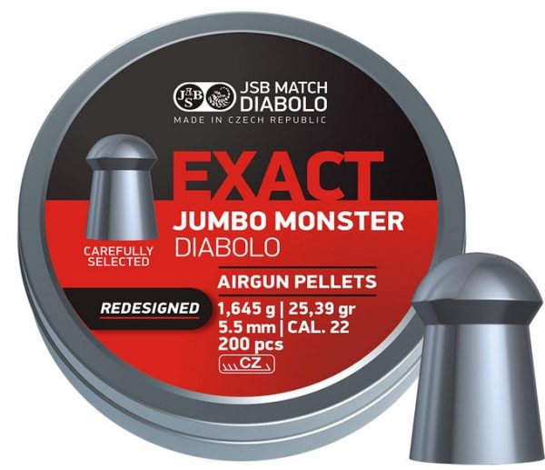 Spring Airguns 4.52MM JSB EXACT MONSTER (400) 13.43GR REDESIGNED