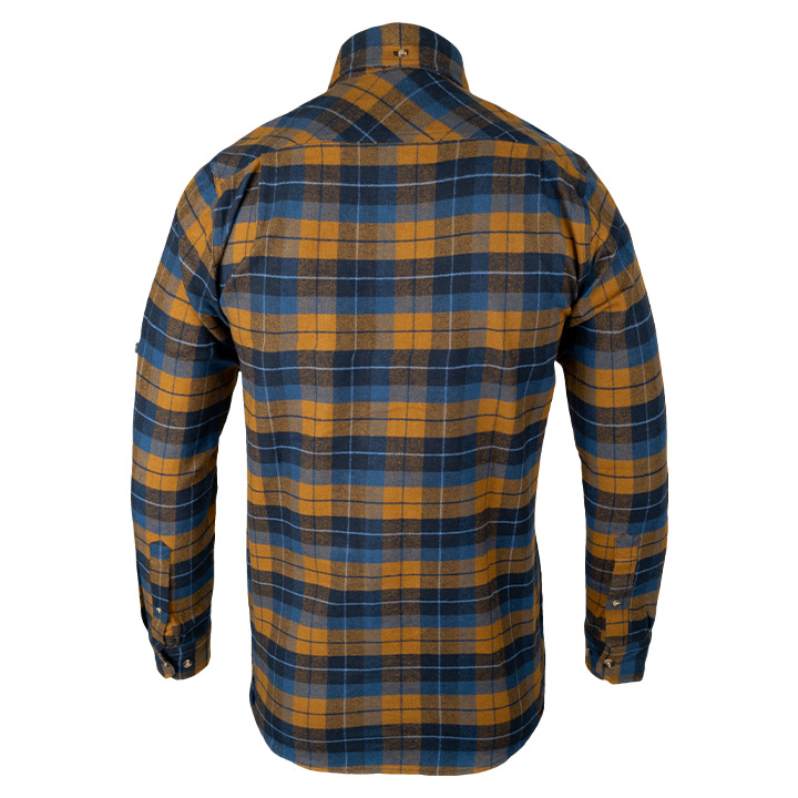 Jack Pyke Clothing JP BLEASDALE HEAVY FLANNEL SHIRT GREEN M