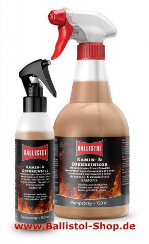 Ballistol Klever Oil: BALLISTOL FIREPLACE AND STOVE CLEANER 750ML