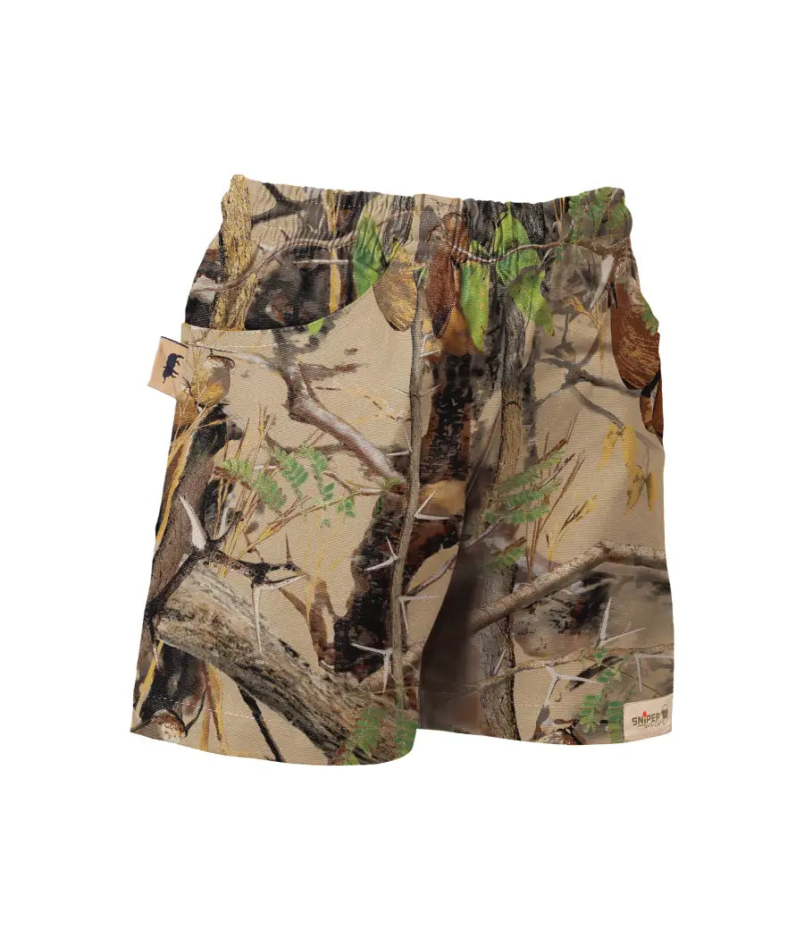 Kiddies PH Shorts - 3D/ Khaki/ Olive