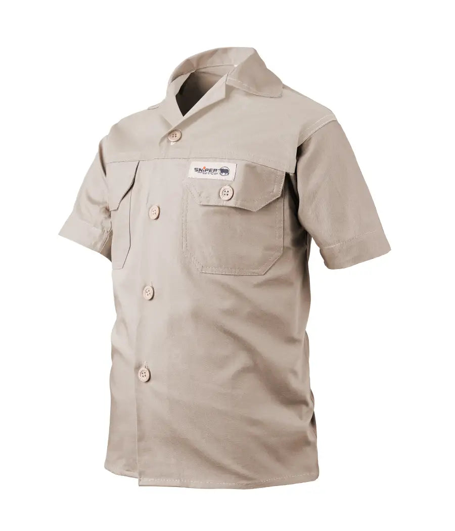 Kiddies Adventure S/S Shirt - Khaki/ Olive