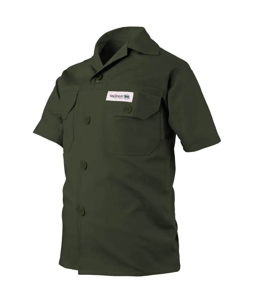 Kiddies Adventure S/S Shirt - Khaki/ Olive