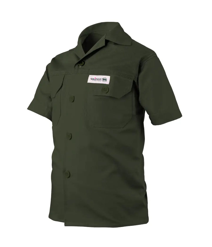 Kiddies Adventure S/S Shirt - Khaki/ Olive