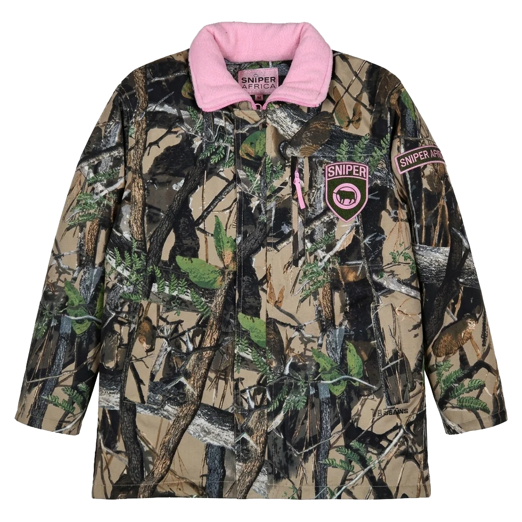 Kiddies Parka Jacket - 3D/ 3D Pink