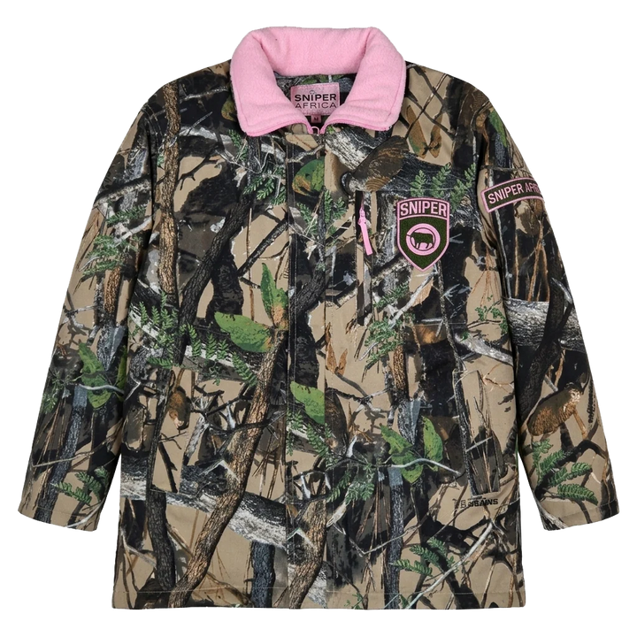 Kiddies Parka Jacket - 3D/ 3D Pink