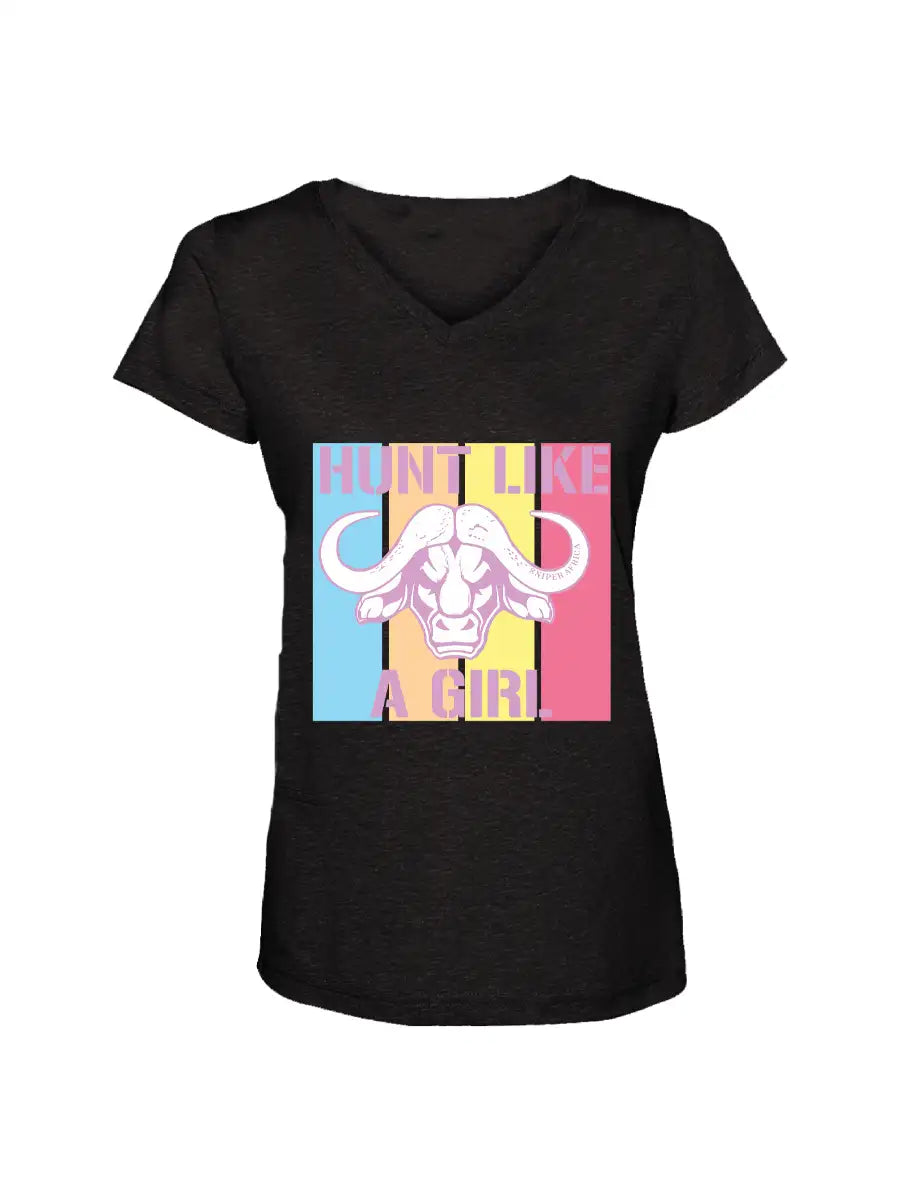 Hunt Like a Girl - Black Melange