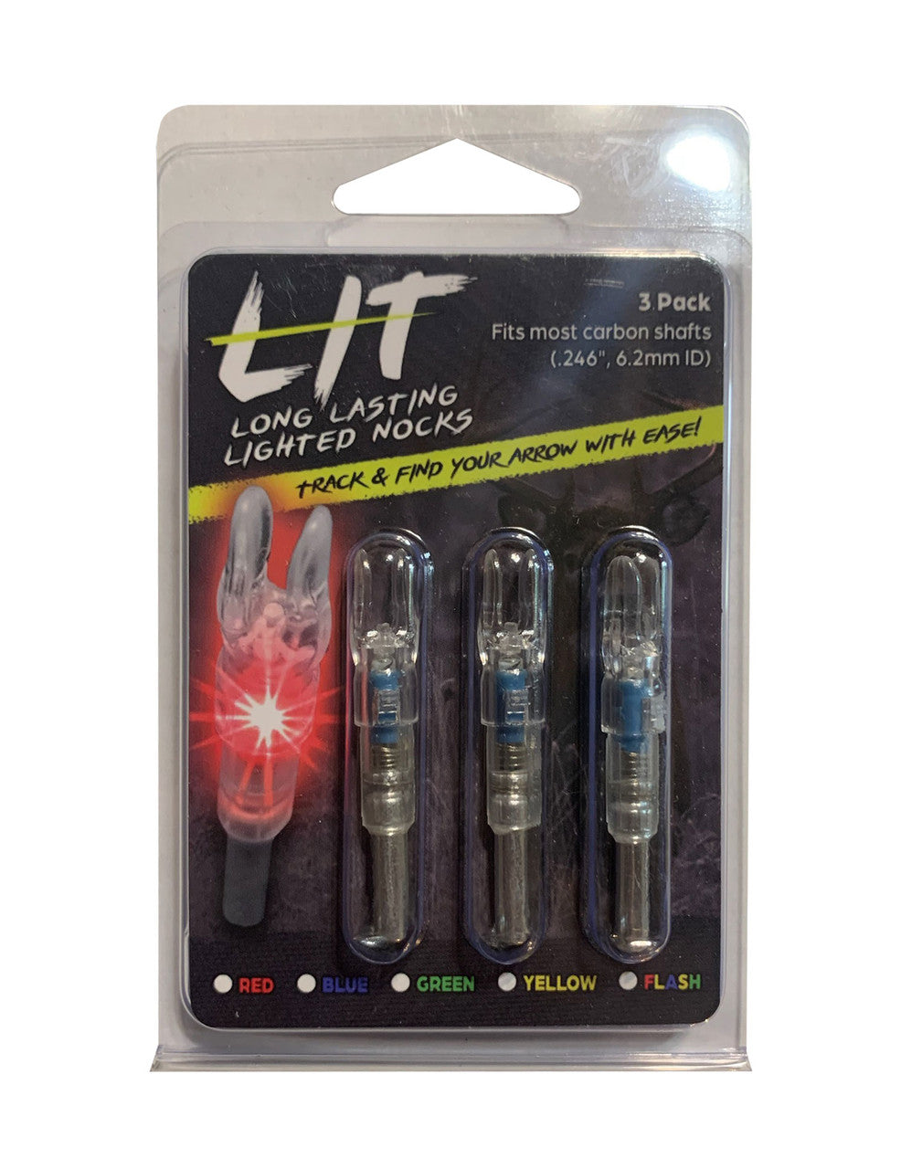 Flex Fletch Lit Nocks .166