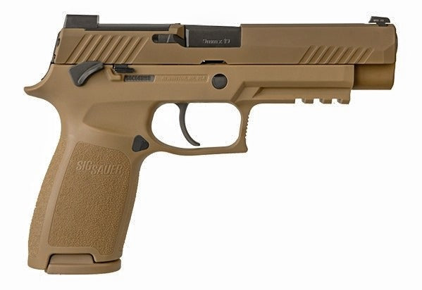 P320 M17 9MM 4.7IN COYOTE SIGLITE MANUAL SAFE