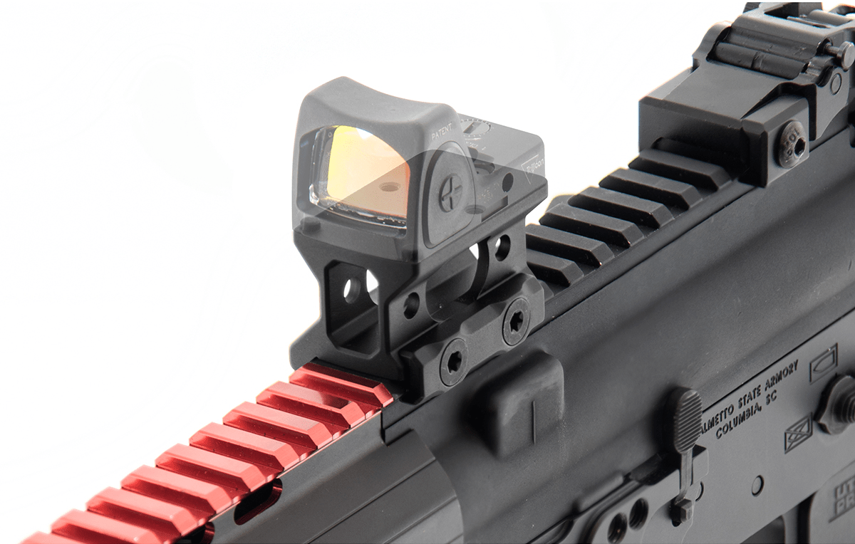 Utg SUPERSLIM LOWER 1/3 PICATINNY RISER TRIJICON RMR