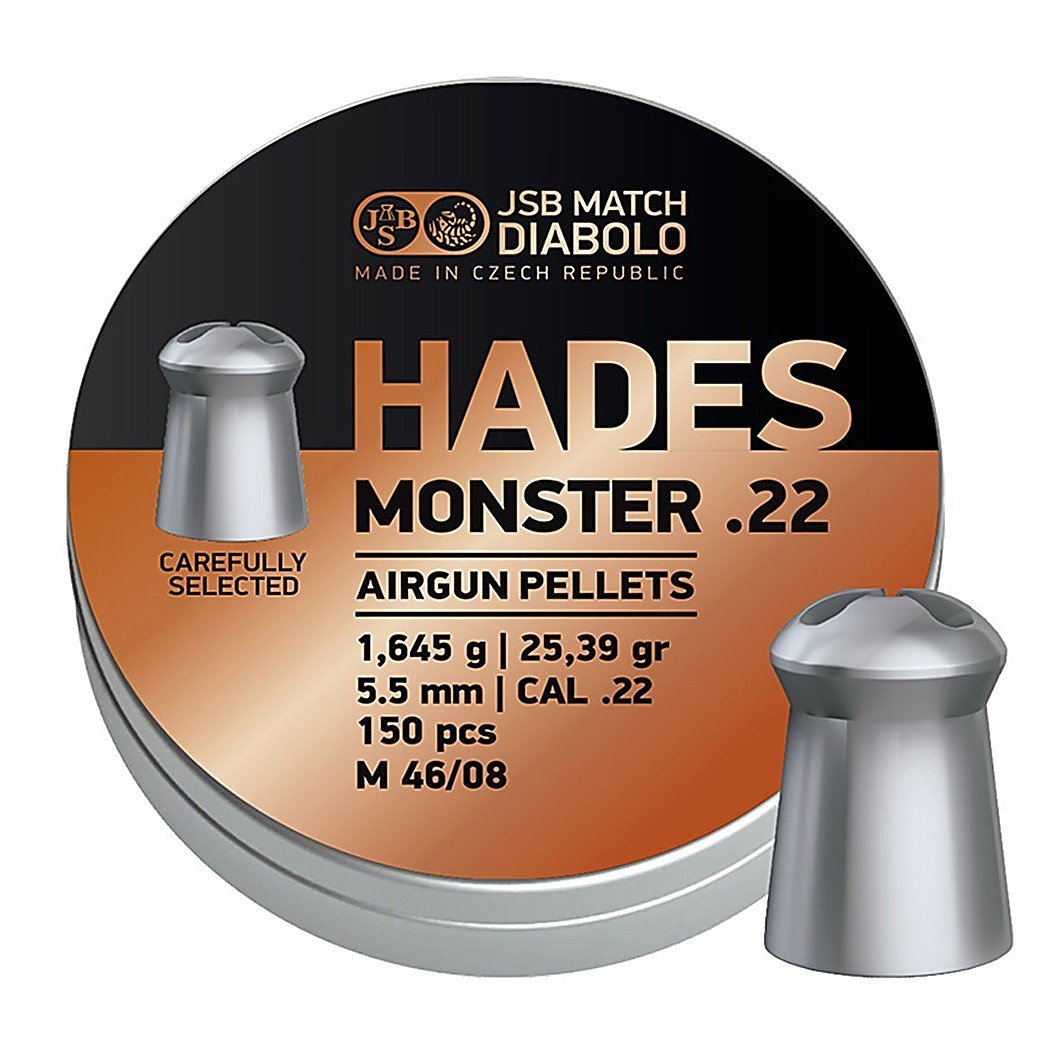 Jsb PELLET JSB HADES MONSTER 5.5MM/.22 25.39GR (150)