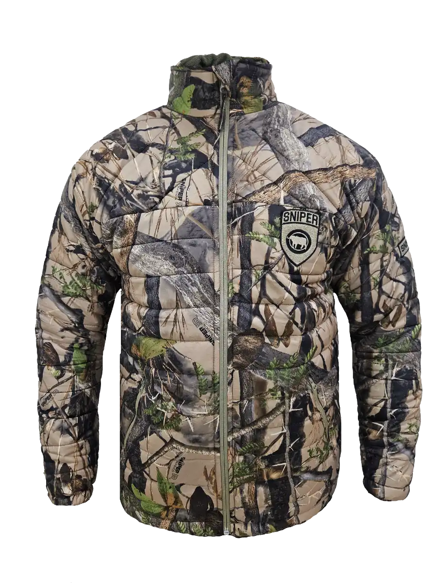 Puffer Jacket - 3D/Pixelate/Olive