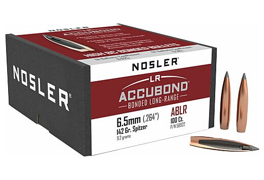Nosler P 6.5MM 142GR NOSLER ACCUBOND LR SP (100)