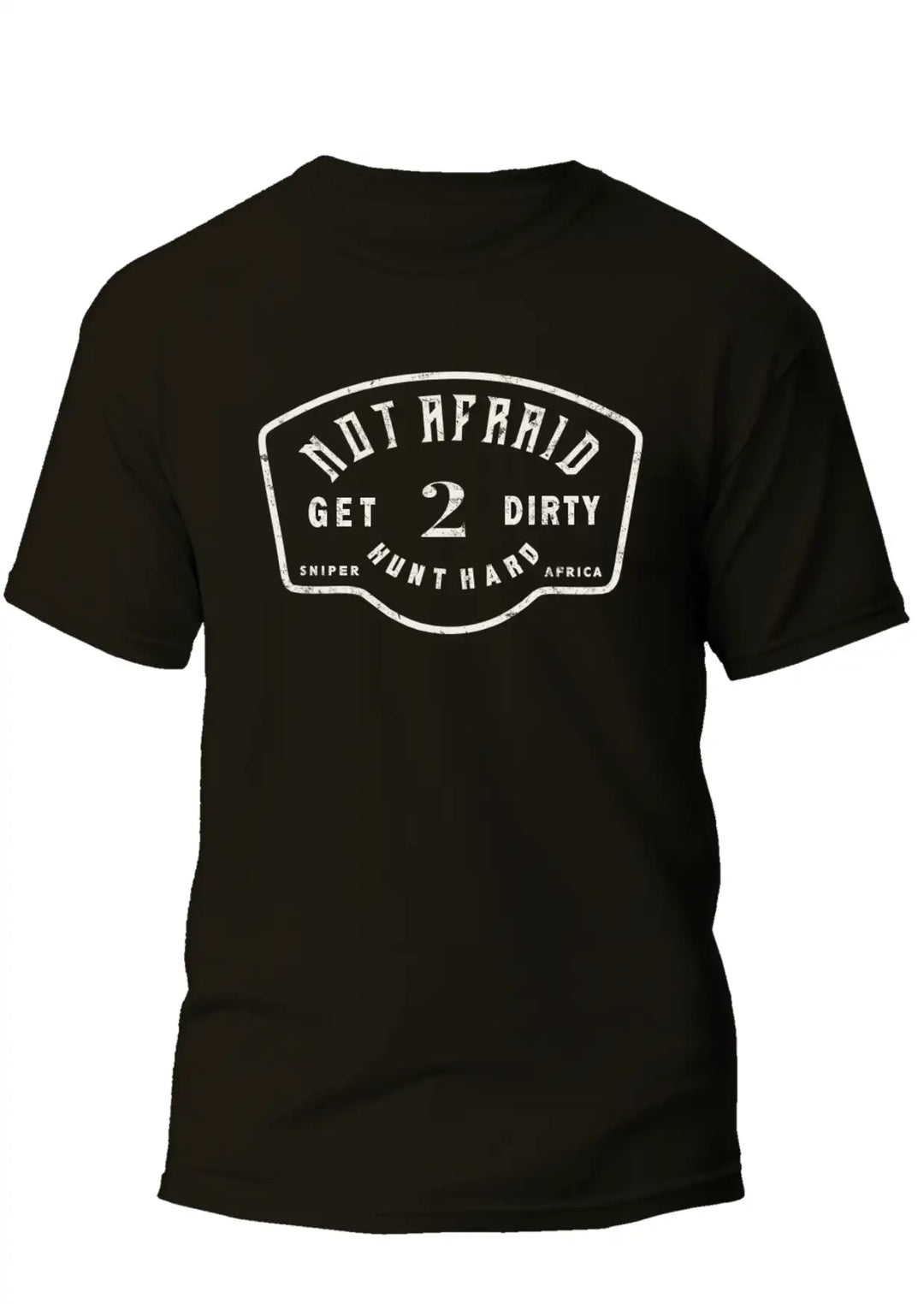 Not Afraid Mens T - Shirt - Black