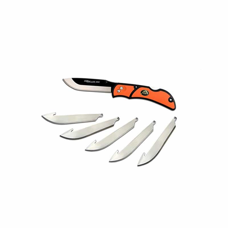 OUTDOOR EDGE RAZOR LITE EDC 2,5" ORANGE HANDLE ,BLACK BLADE (ACCEPTS 250 BLADES)