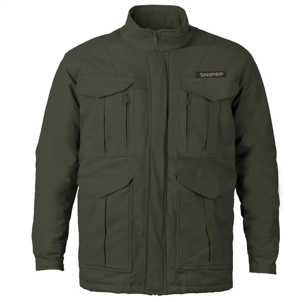 Padded Parka Jacket with Flex - 3D/Pixelate/Khaki/Military Olive