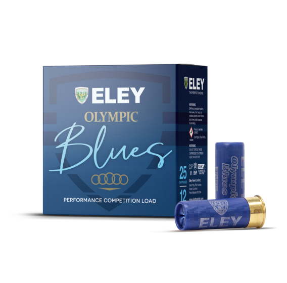 Shotgun Cartridges 12Ga : 12GA NO 8 28GR OLYMPIC BLUES 70MM PER 250
