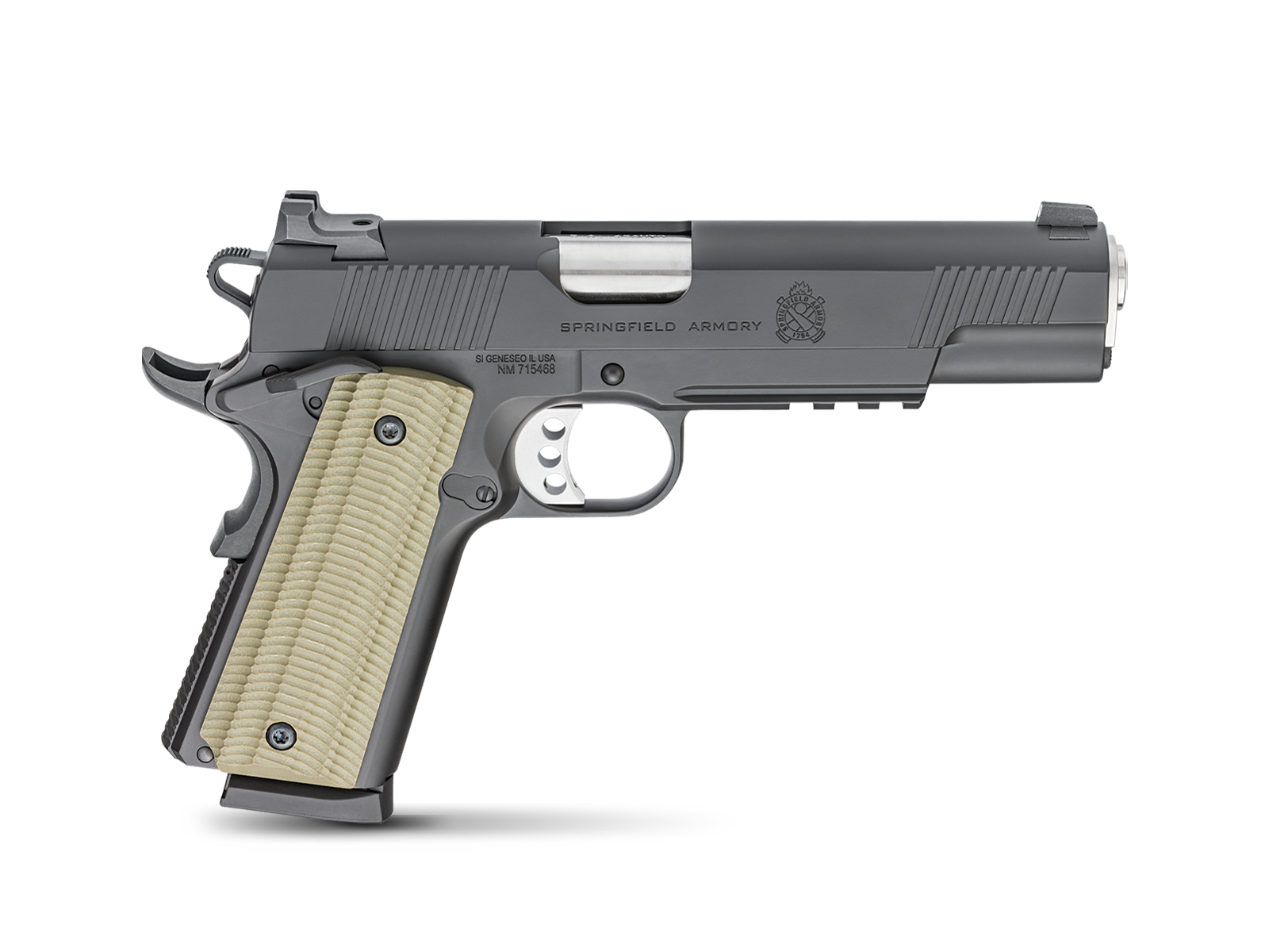 Springfield Armory PISTOL 9MM PARA  SPRINGFIELD 1911 OPERATOR BLACK/ TAN
