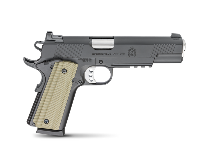 Springfield Armory PISTOL 9MM PARA  SPRINGFIELD 1911 OPERATOR BLACK/ TAN