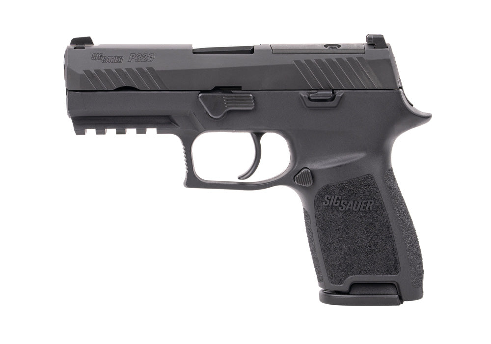 P320 COMPACT 9MM NITRON BLK CONTRAST 3.9IN