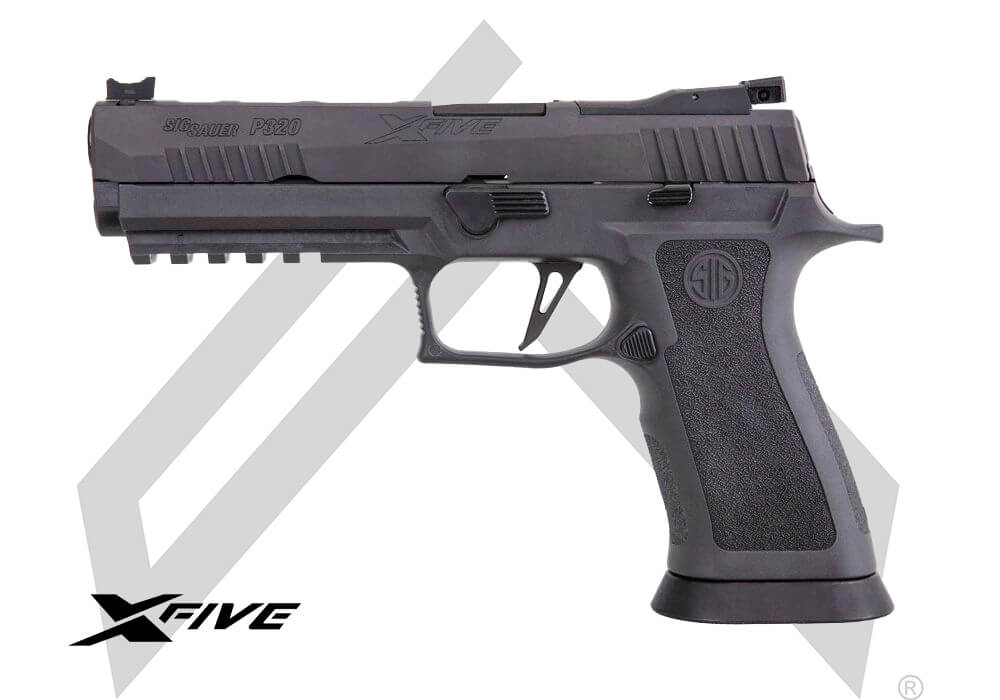 P320 X-FIVE LEGION 5IN GREY TXG GRIP 17RD