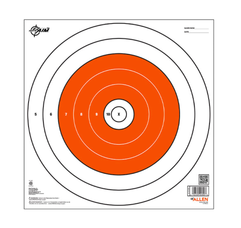 Allen EZ AIM PAPER BULLSEYE TARGET