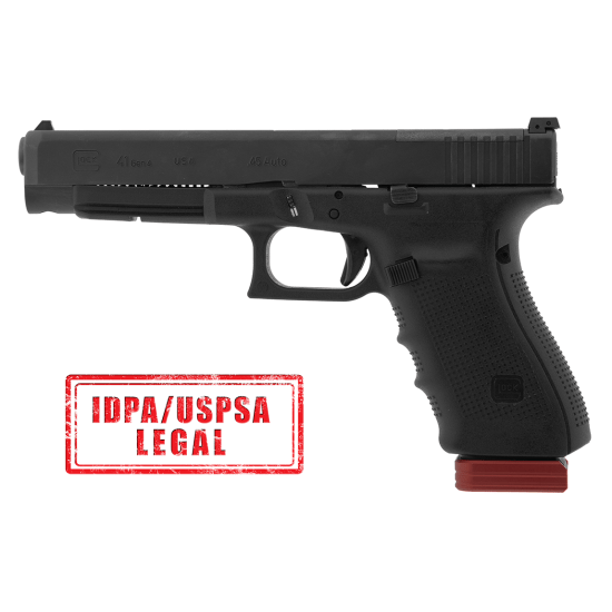 Utg PRO +0 BASE PAD GLOCK LRG FRAME, RED