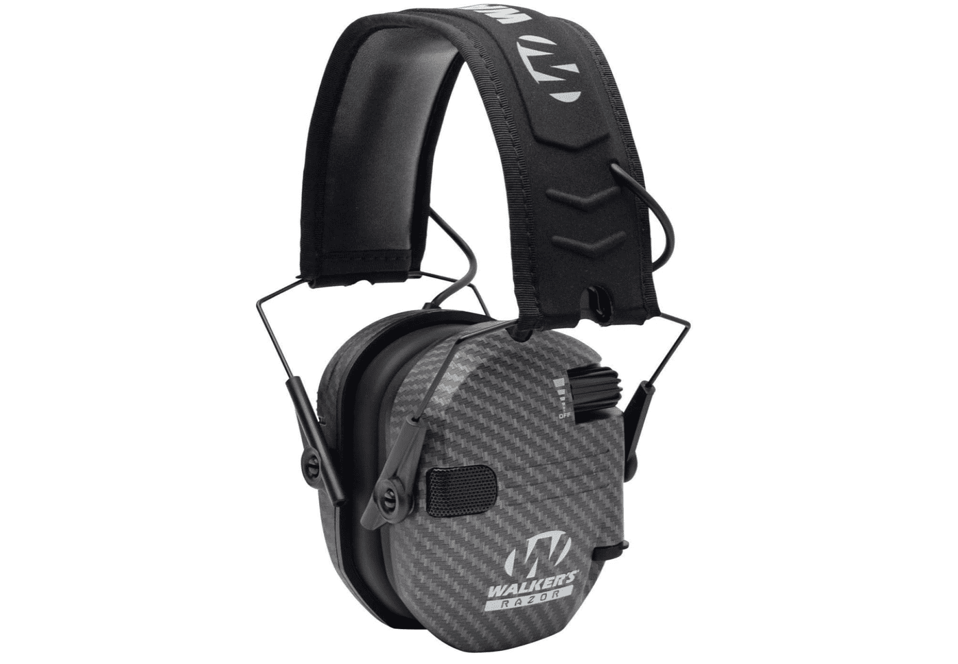Walker'S RAZOR SLIM ELECT MUFF CARBON FIB