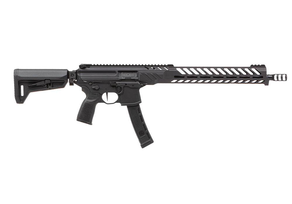 MPX 9MM 16IN RIFLE COMPETITION BLK FOLD TELE 30RD
