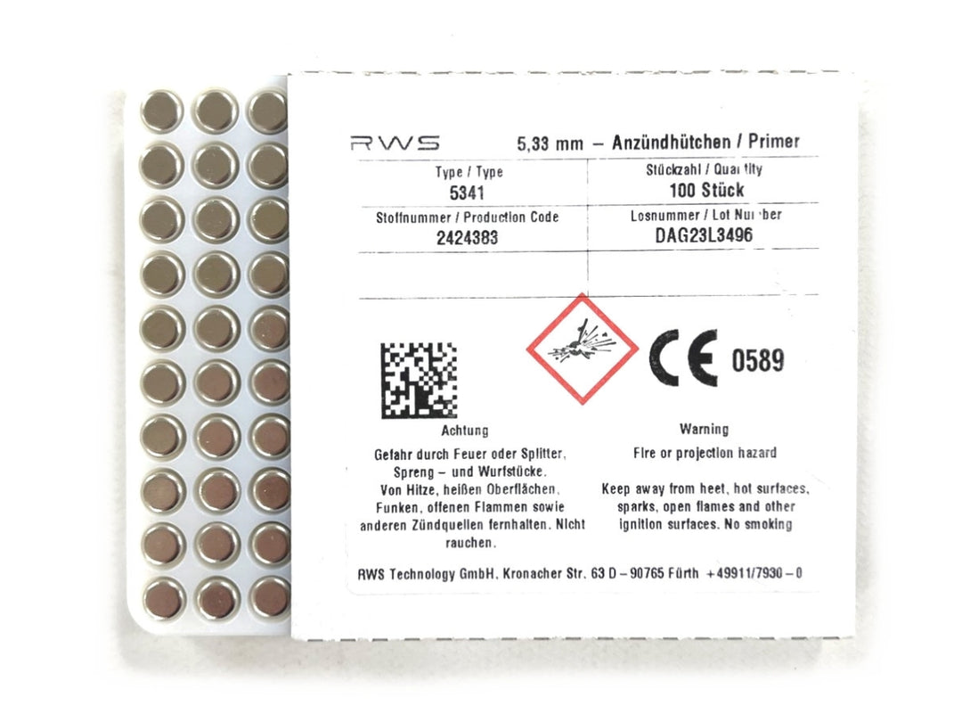 Ruag /Rws Primers RUAG LARGE RIFLE PRIMERS PER 1500