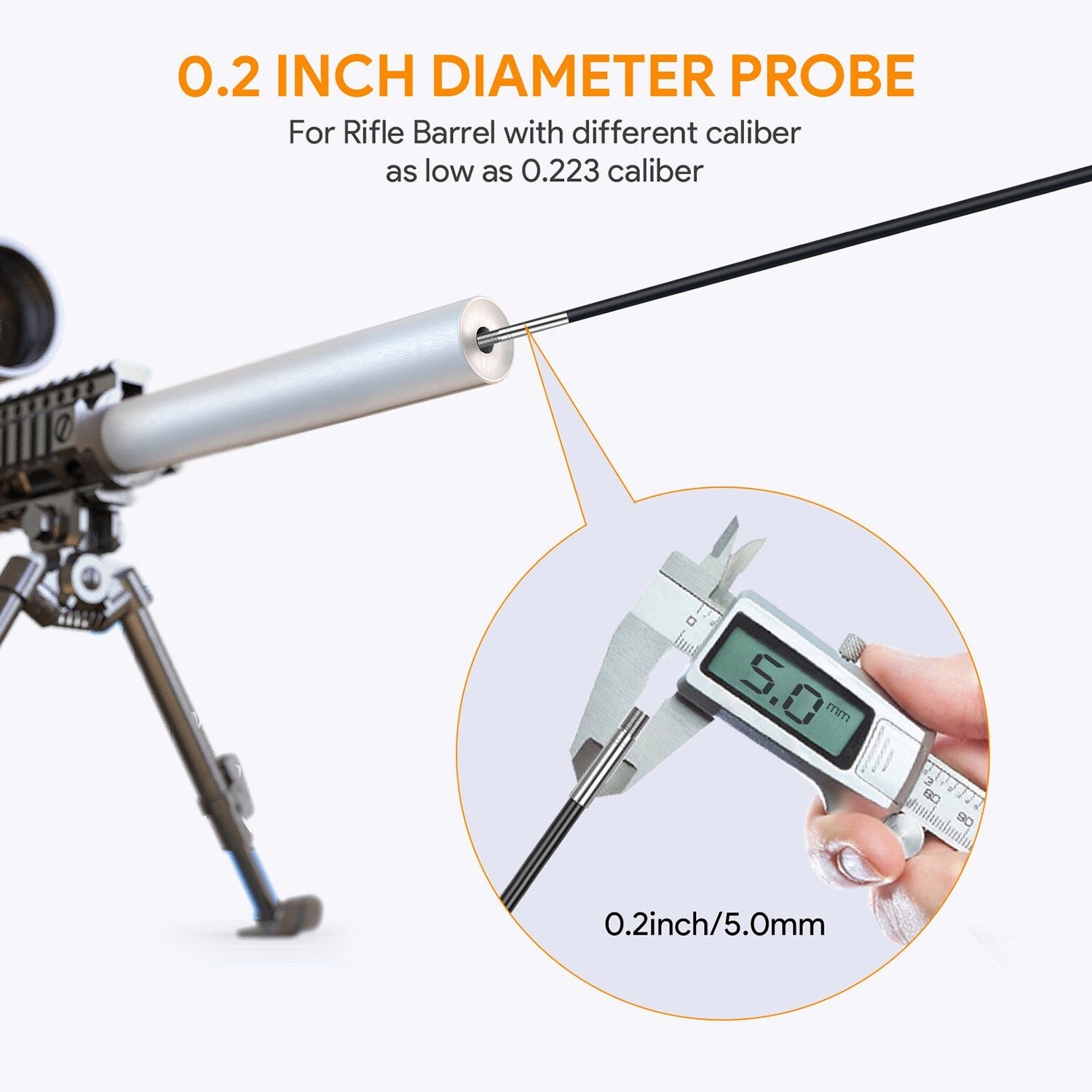 Teslong NTG100H 26'' RIGID RIFLE BORESCOPE