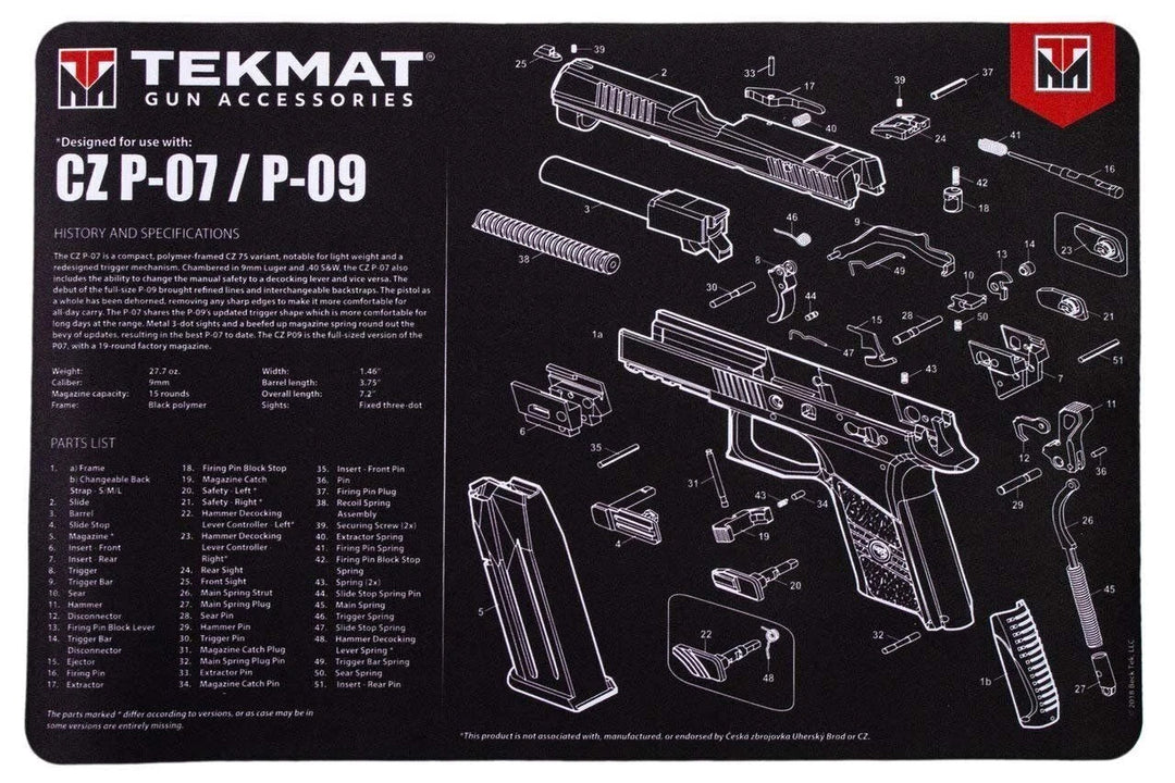 TEKMAT Gun cleaning Mats