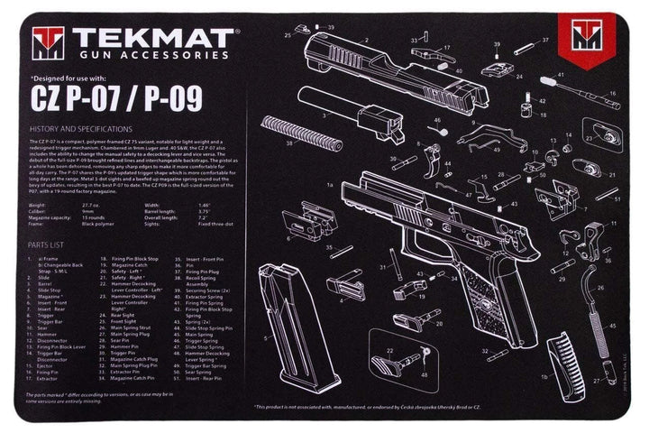 TEKMAT Gun cleaning Mats