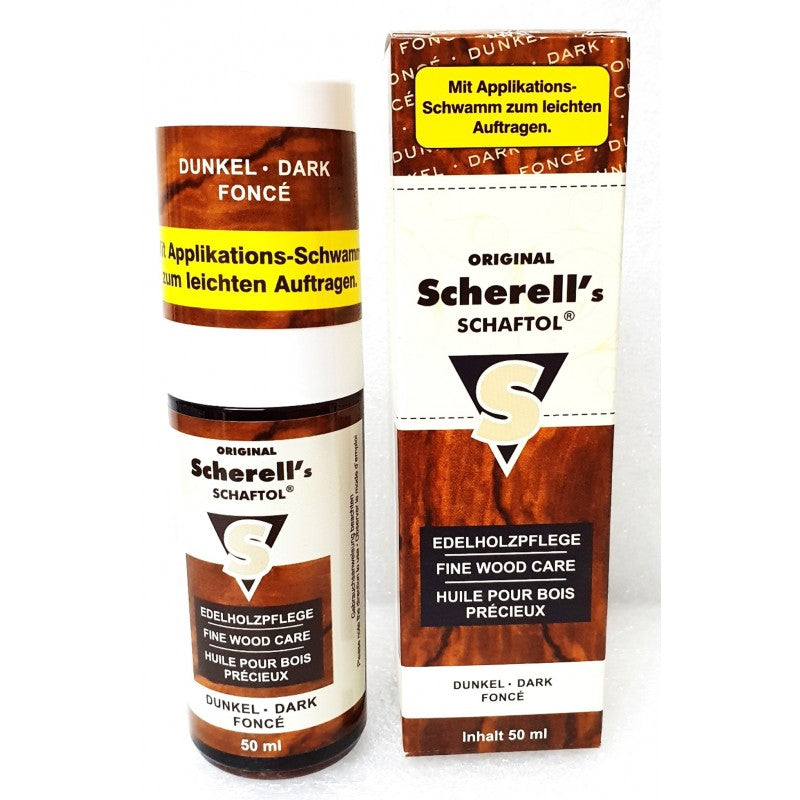 Ballistol Klever Oil: SCHAFTOL 50ML DARK (DUNKEL)