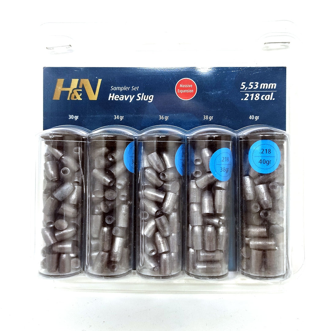 H&amp;N PELLET H&amp;N SLUG HP HEAVY .218 34GR (150) (MIN ORDER QTY:5)