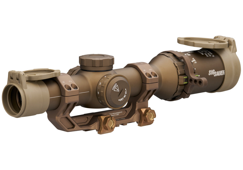 TANGO6T SCOPE 1-6X24 30MM FFP FDE DVO WMOUNT