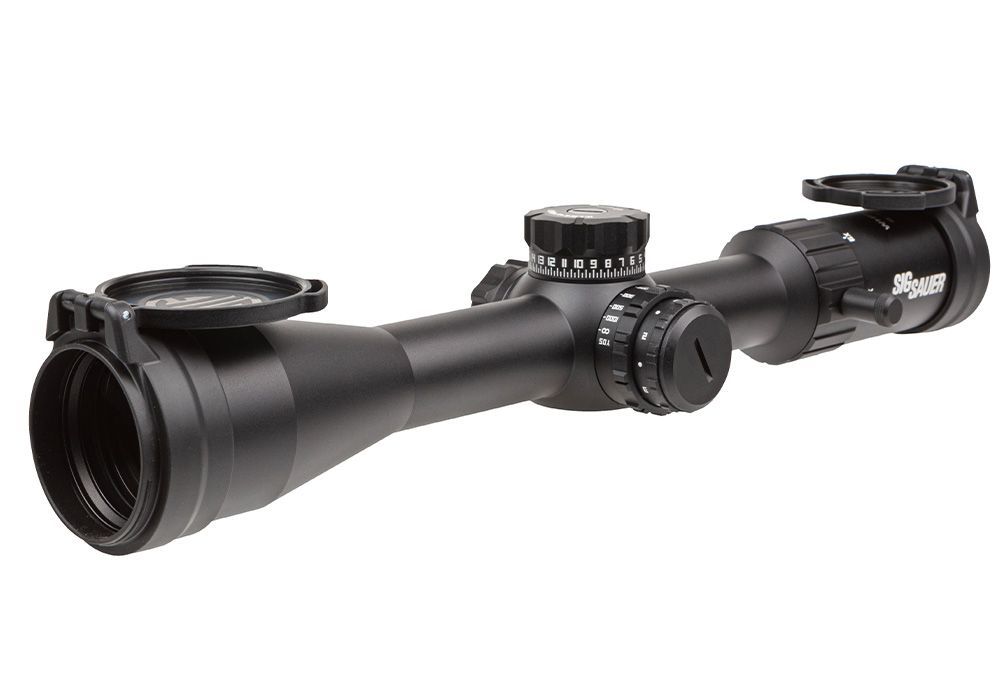 WHISKEY4 SCOPE 4-16X44 30MM FFP MOA MILL ILLUM