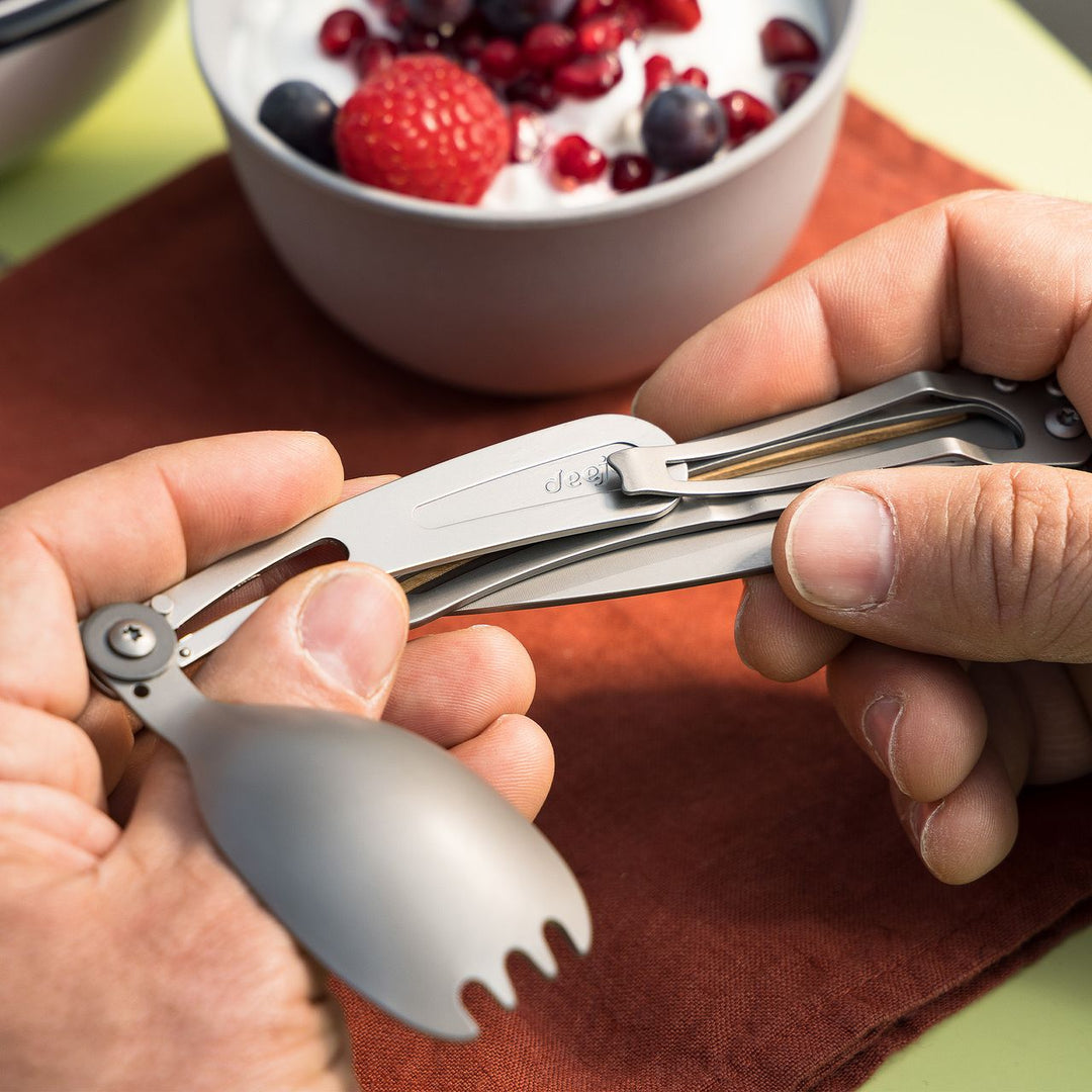 Deejo AKINOD FOLDABLE SPORK 24PC