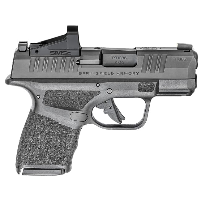 Springfield Armory PISTOL 9MM PARA SPRINGFIELD HELLCAT BLACK WITH CRUCIALCONCEAL IWB HOLSTER