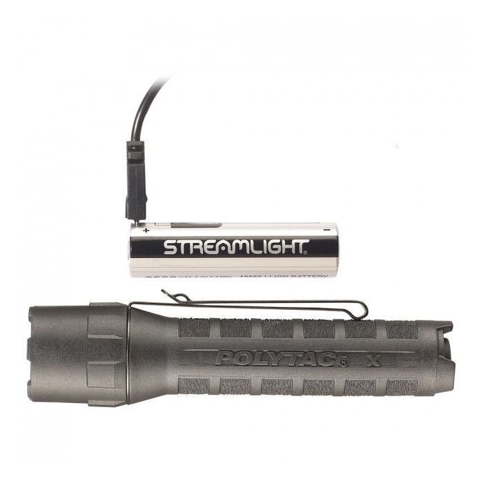 Streamlight POLYTAC X USB // POLYTAC® X FLASHLIGHT BLACK