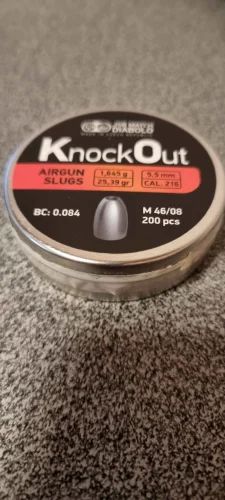 Spring Airguns 4.51MM JSB KNOCK OUT SLUGS MK3 (500) 10.03GR