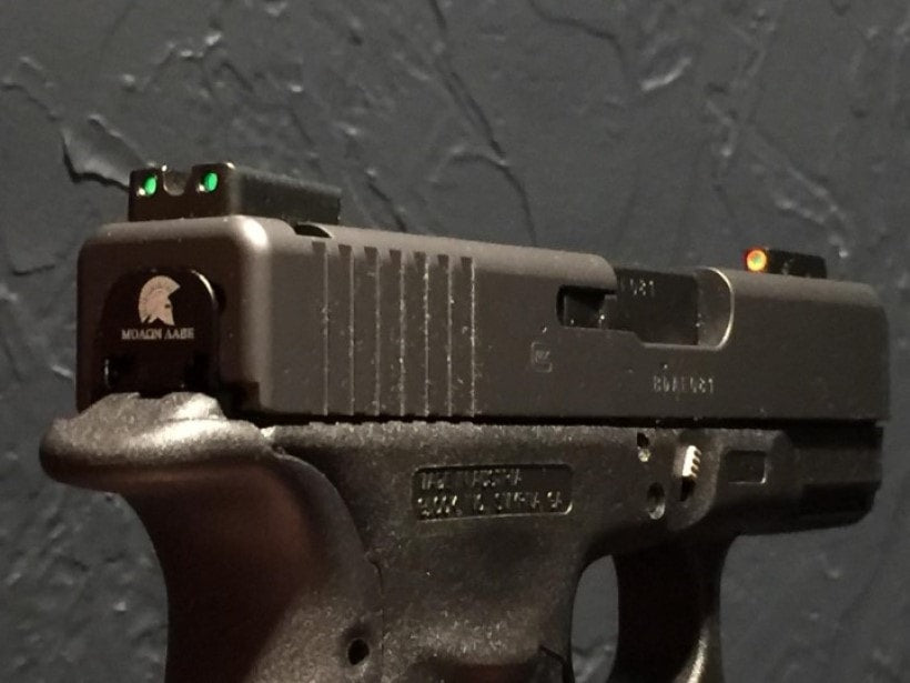 Truglo TFX CZ P10 SET PRO ORANGE TRITIUM + FIBER OPTIC SIGHTS