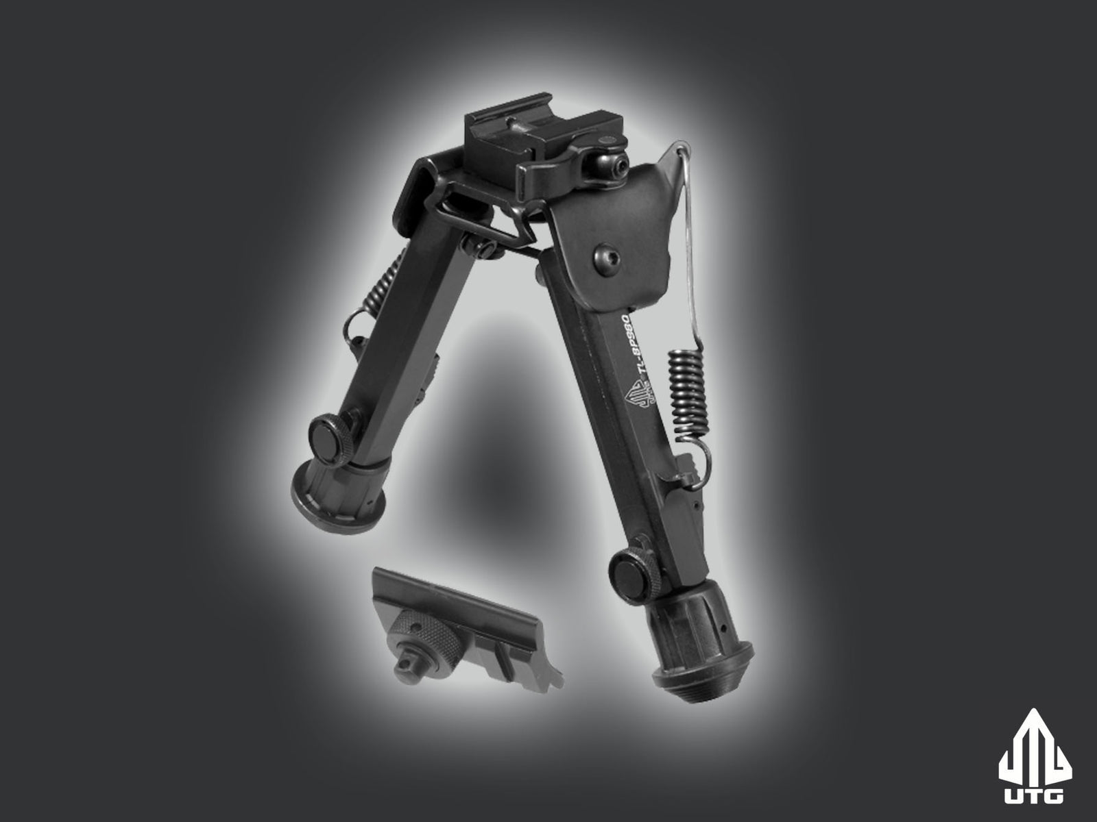 Utg SUPER DUTY BIPOD, QUICK DETACH ,6.0"- 8.5" CENTER HEIGHT