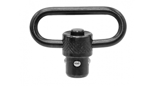 Utg STANDARD PUSH BUTTON QD SLING SWIVEL 1.25'' LOOP